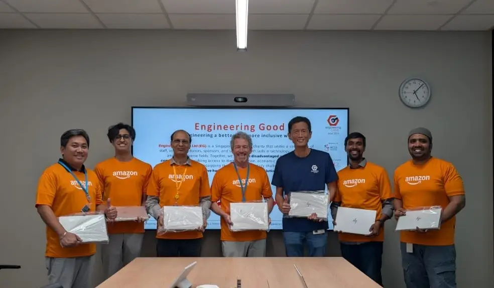 Corporate laptops donation