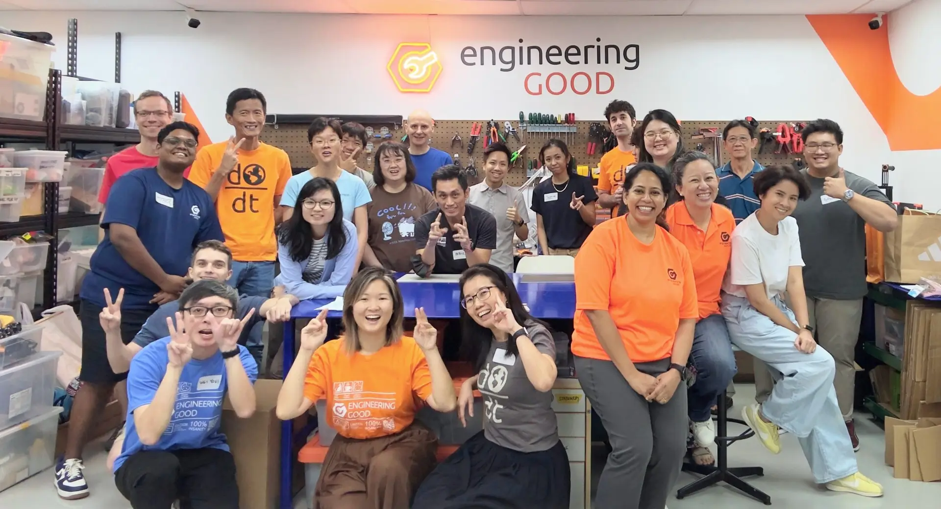 EG staff and volunteers